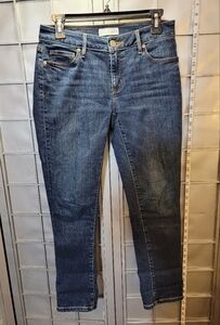 Loft size 26 / 2 curvy skinny crop jeans